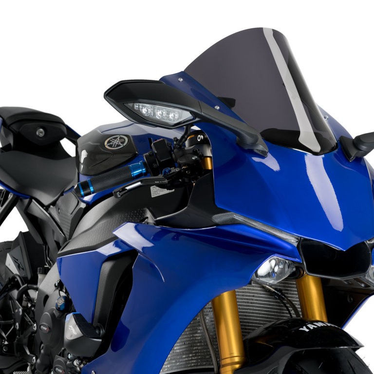 Puig プーチ　レーシングスクリーン　yzf-r1 2CR 2015 Puig R-Racer Windscreen - 2015-2019 Yamaha YZF-R1 / R1M / R1S - 3632*